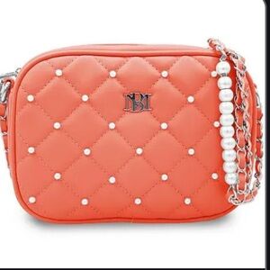 BADGLEY MISCHKA CROSSBODY CORAL PEARLS